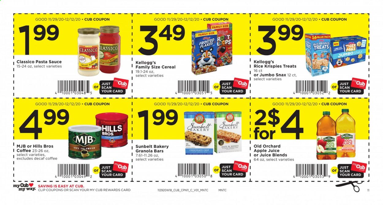 Cub Foods Weekly Ad Flyer November 29 to December 12