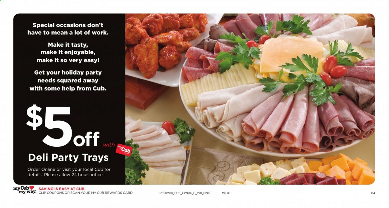 Cub Foods Weekly Ad Flyer November 29 to December 12