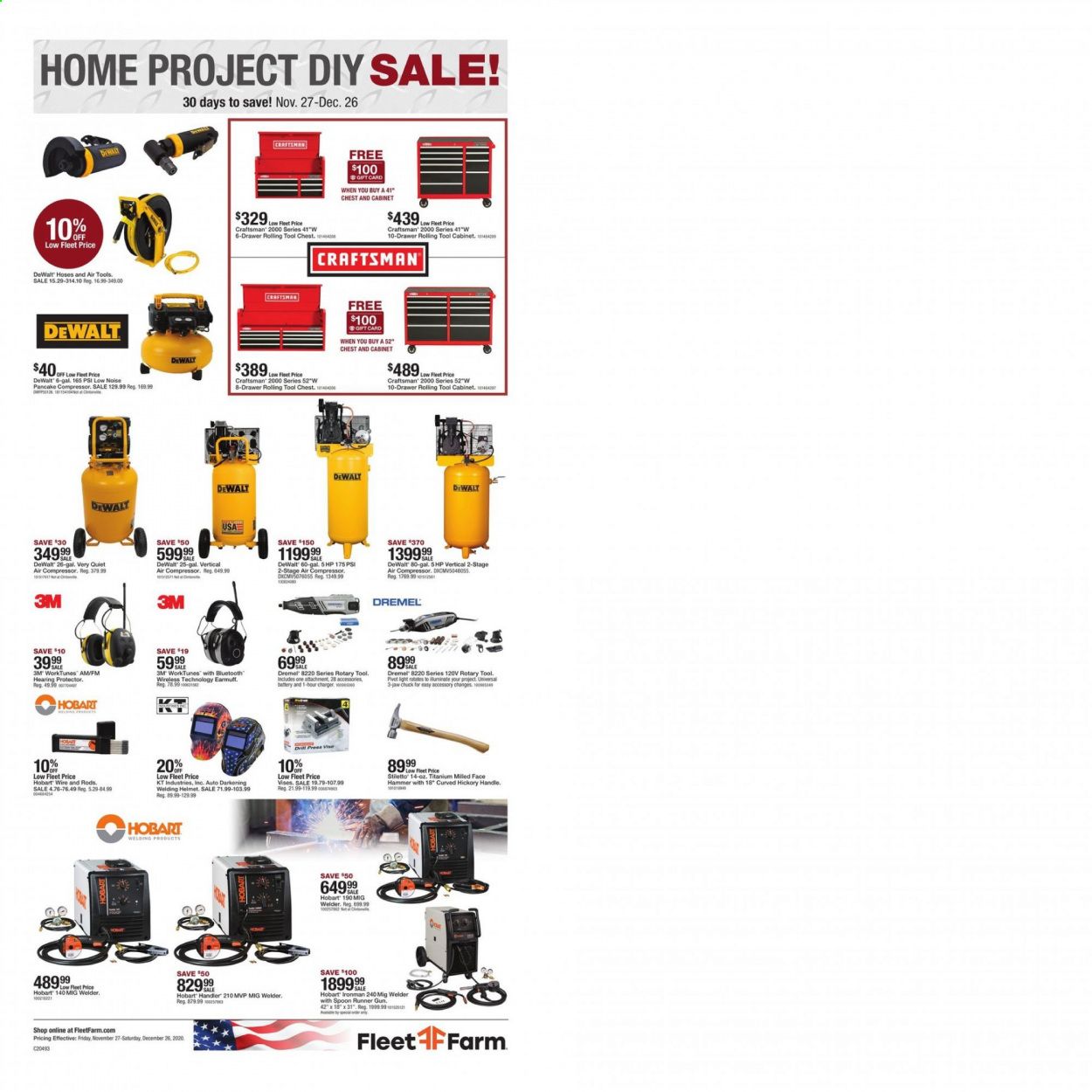 Fleet Farm Weekly Ad Flyer November 27 to December 26