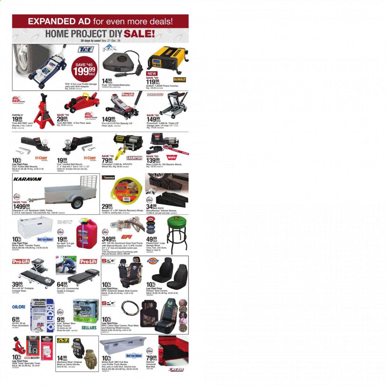 Fleet Farm Weekly Ad Flyer November 27 to December 26