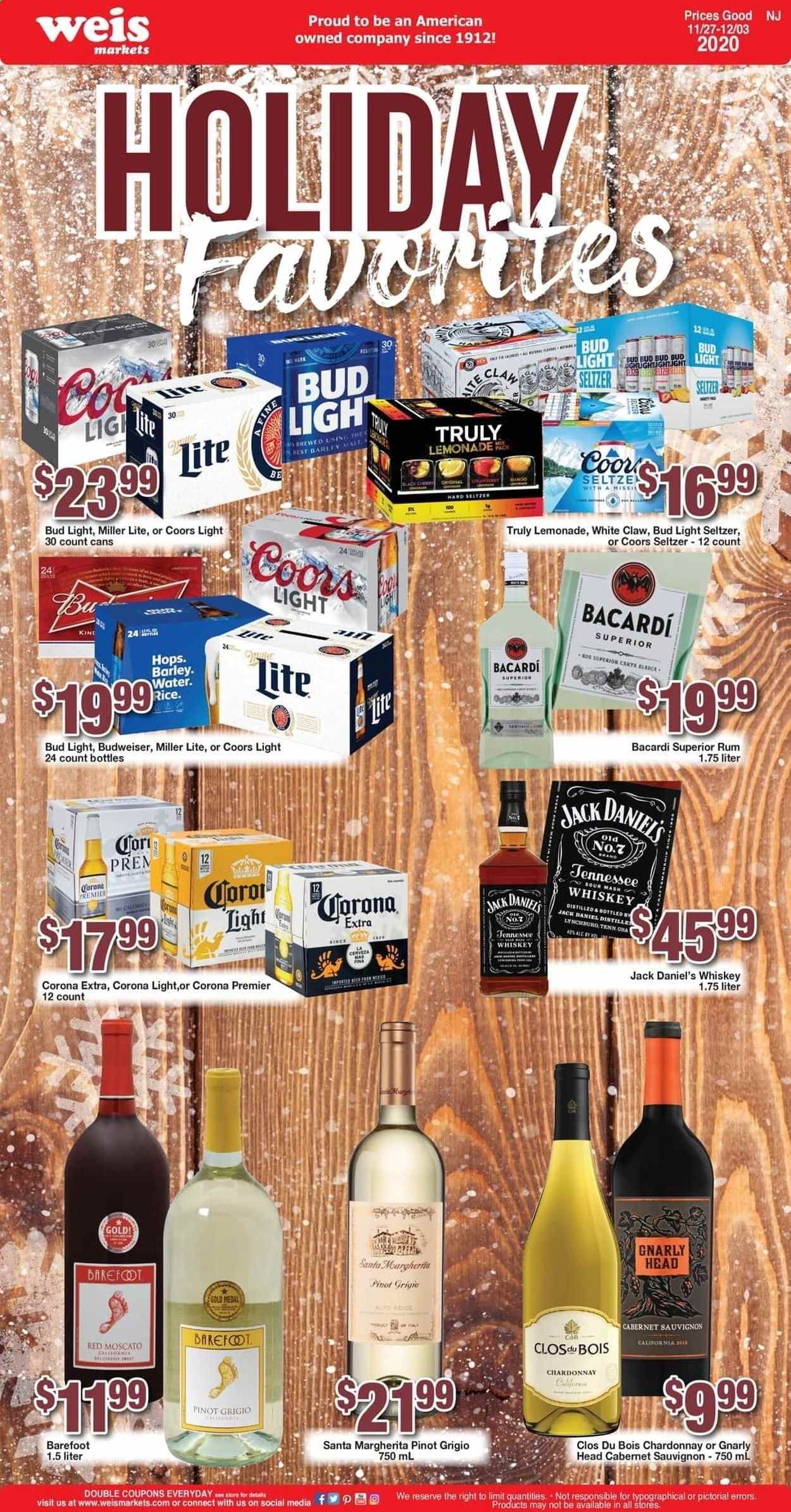 Weis Weekly Ad Flyer November 27 to December 3