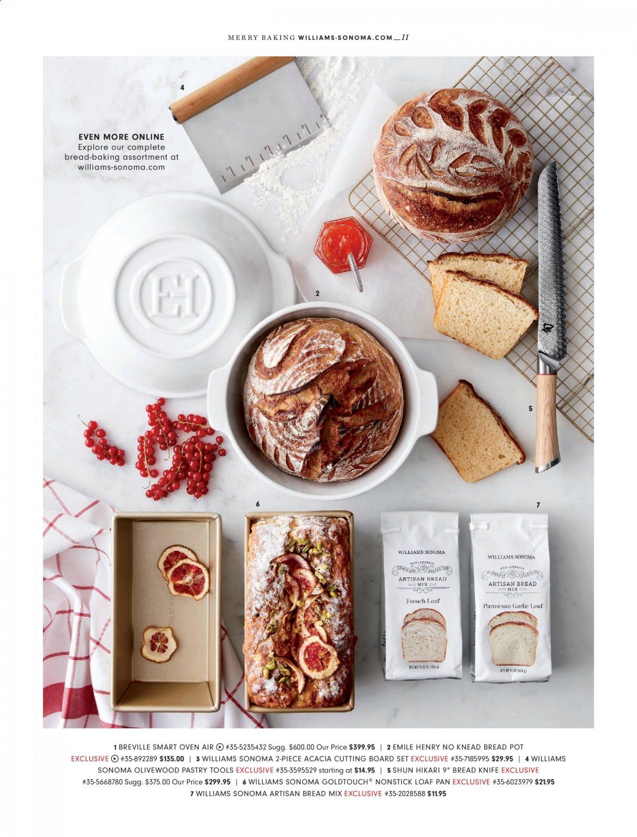 Williams-Sonoma Weekly Ad Flyer December 1 to December 31