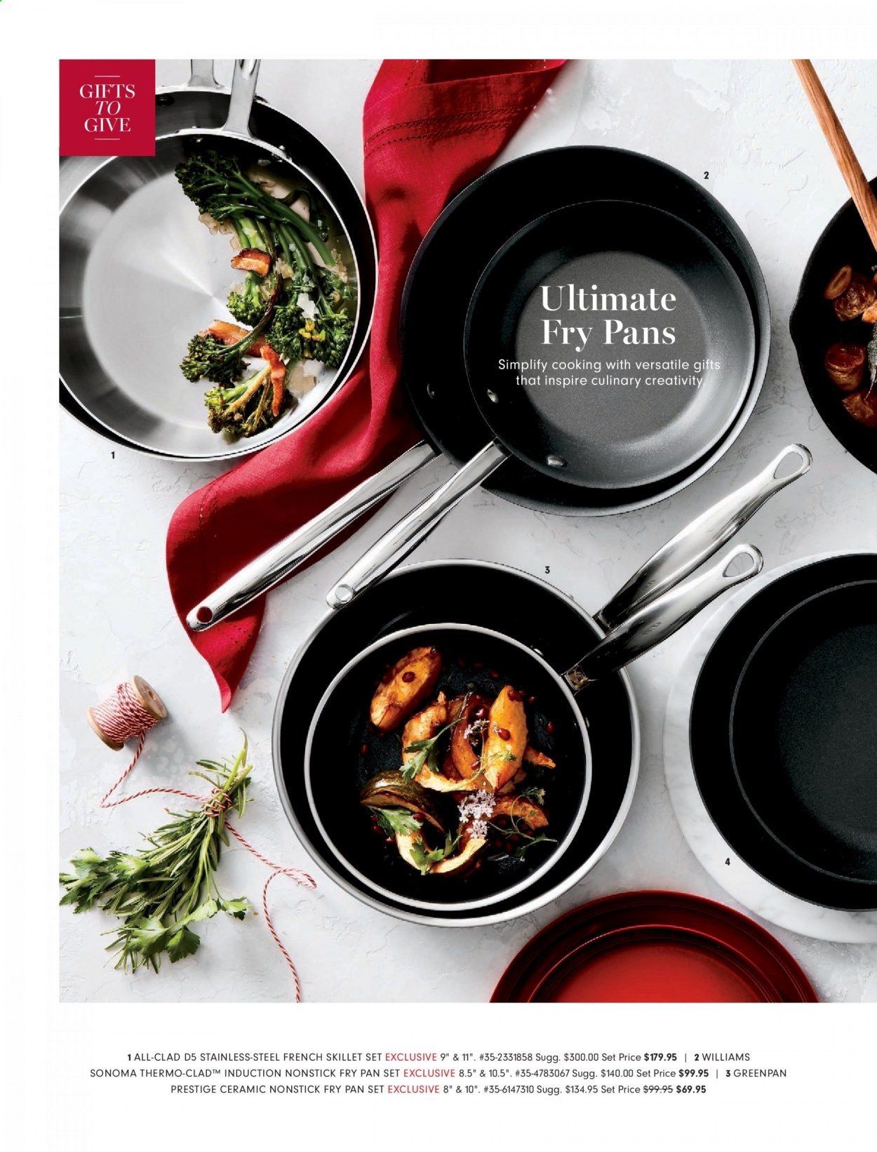 Williams-Sonoma Weekly Ad Flyer December 1 to December 31