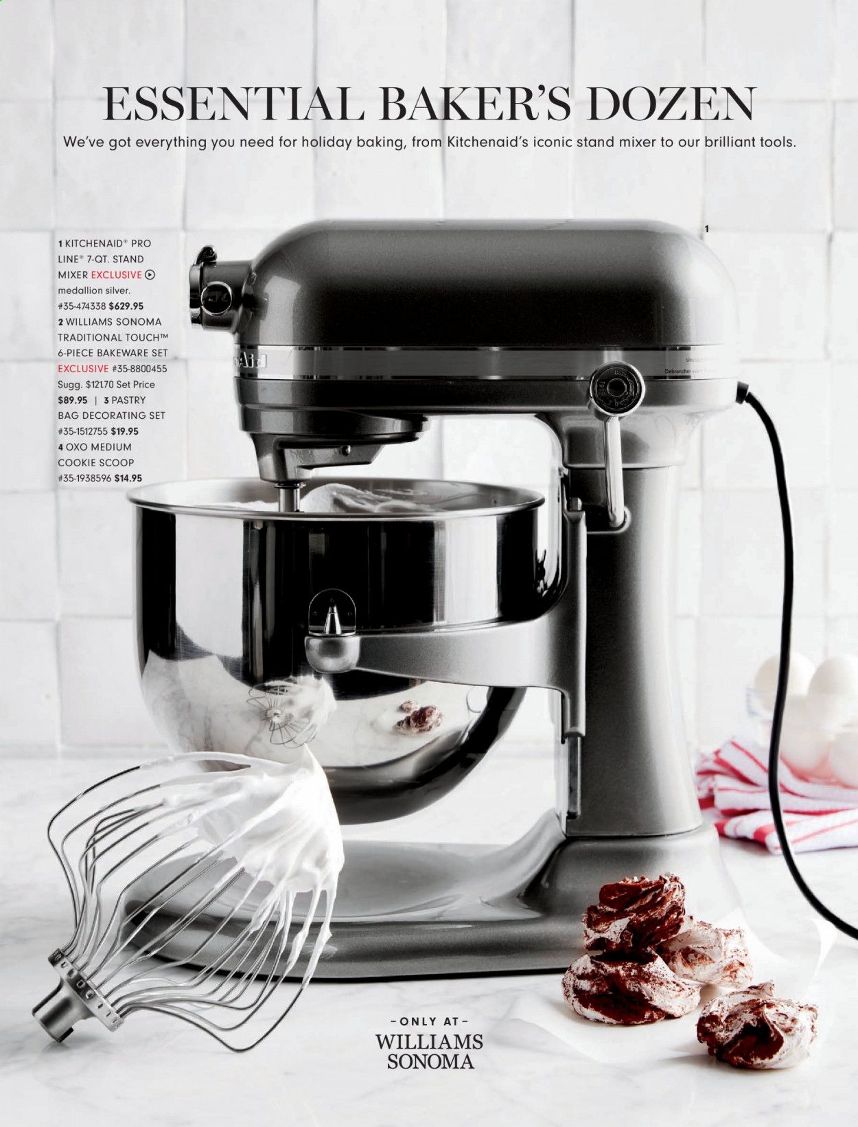 Williams-Sonoma Weekly Ad Flyer December 1 to December 31