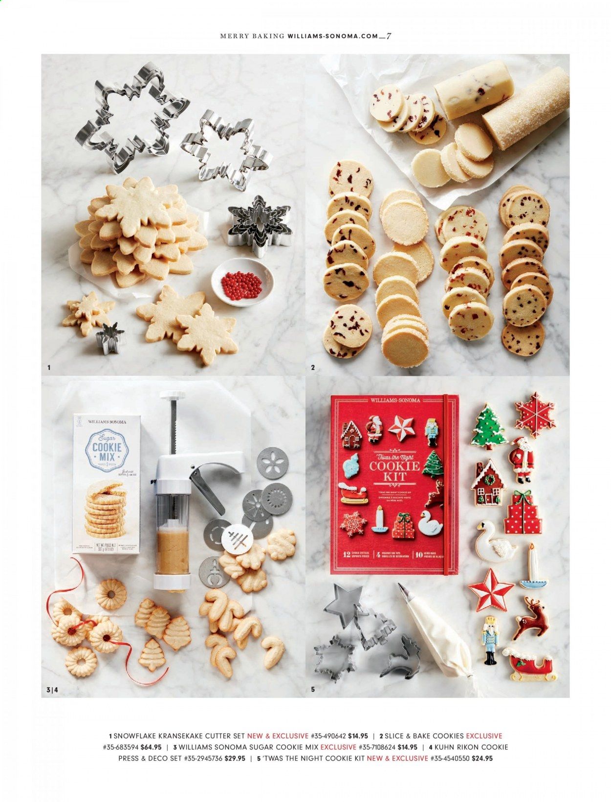 Williams-Sonoma Weekly Ad Flyer December 1 to December 31