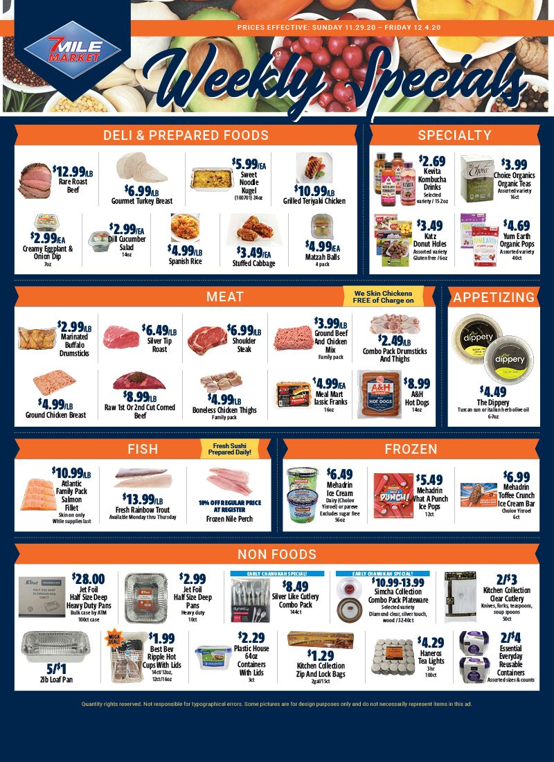 7 Mile Market Weekly Ad Flyer November 29 to December 4, 2020