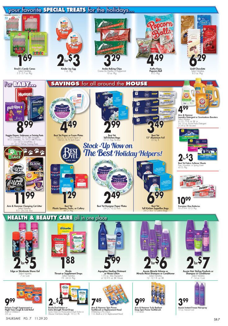 Gerrity's Thanksgiving Weekly Ad Flyer November 29 to December 05, 2020