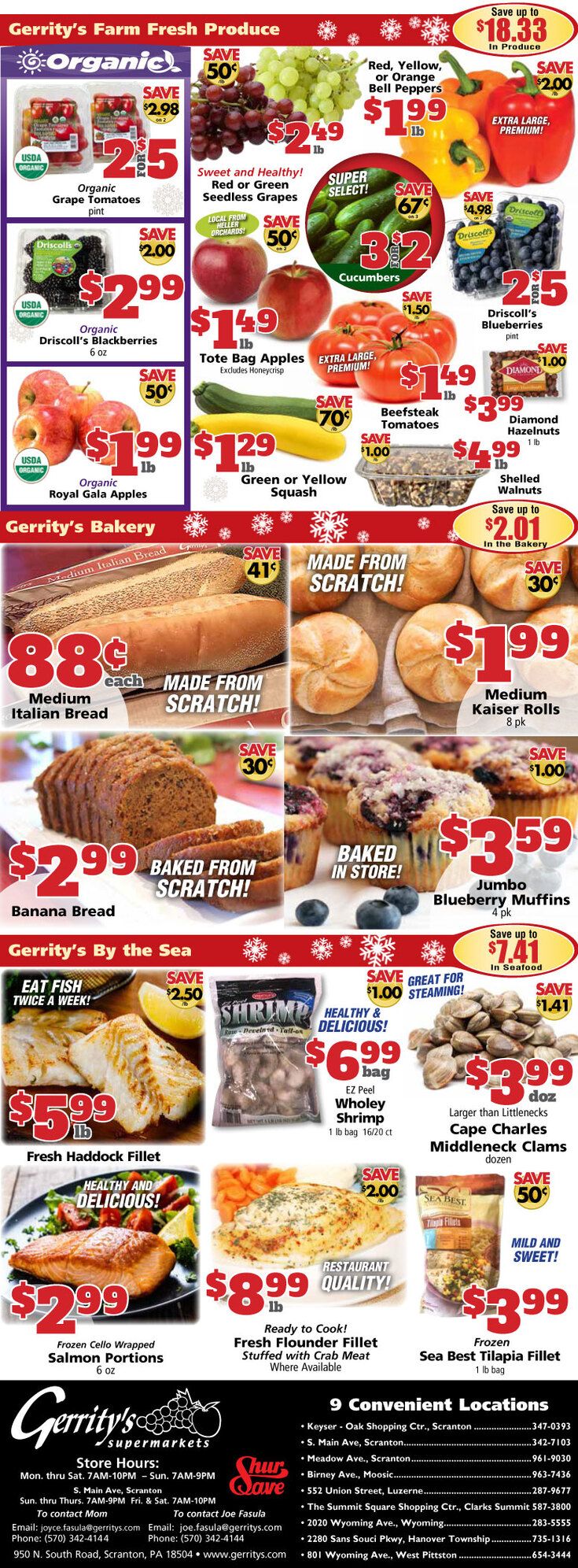 Gerrity's Thanksgiving Weekly Ad Flyer November 29 to December 05, 2020