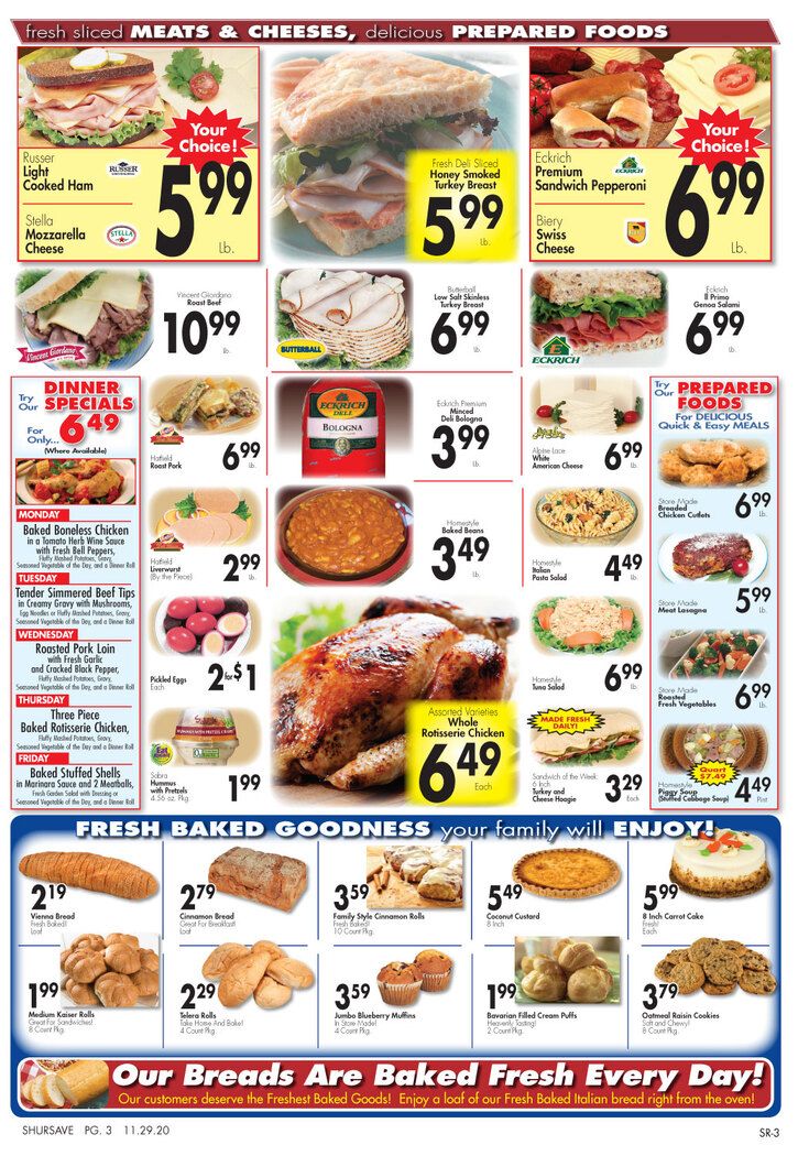 Gerrity's Thanksgiving Weekly Ad Flyer November 29 to December 05, 2020