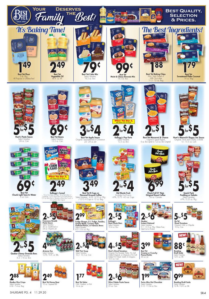 Gerrity's Thanksgiving Weekly Ad Flyer November 29 to December 05, 2020