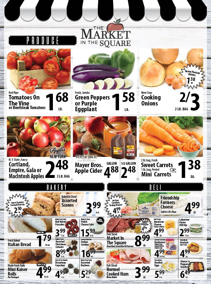 Market In The Square Weekly Ad Flyer November 29 to November 05, 2020