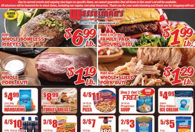 Wesselman's Weekly Ad Flyer November 29 to December 5, 2020