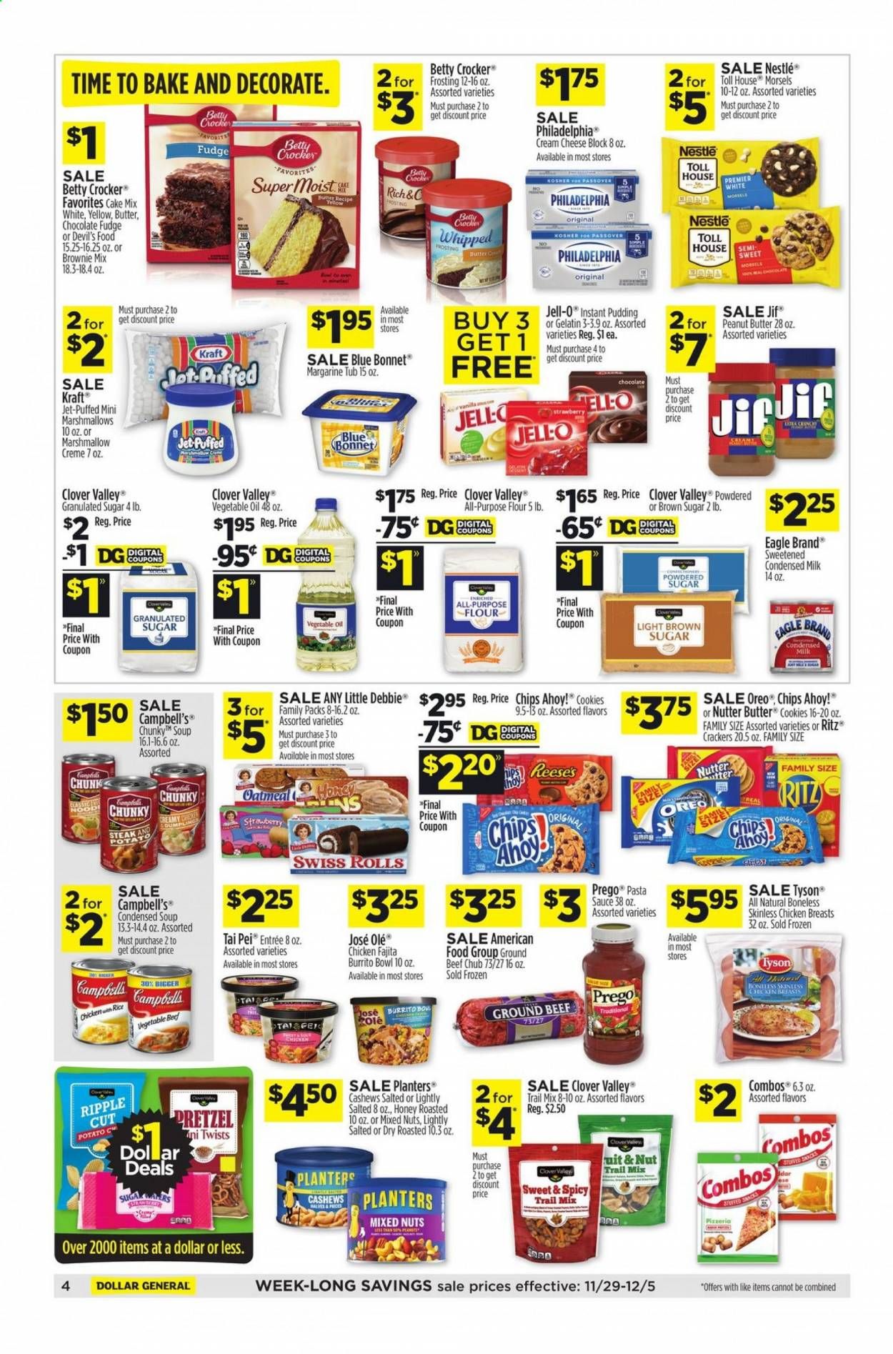Dollar General (AL, AR, IA, LA, MI, NY, OH, OK, PA) Weekly Ad Flyer November 29 to December 5