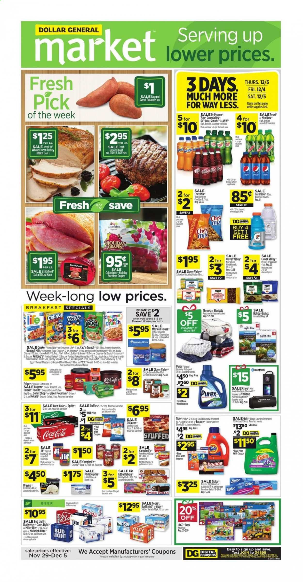 Dollar General (TN) Weekly Ad Flyer November 29 to December 5