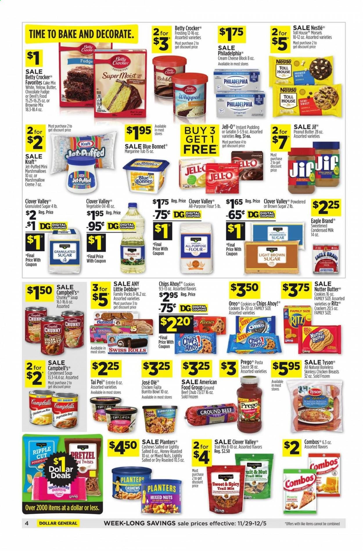 Dollar General (AZ, IN, KY, MI, NY, PA) Weekly Ad Flyer November 29 to December 5