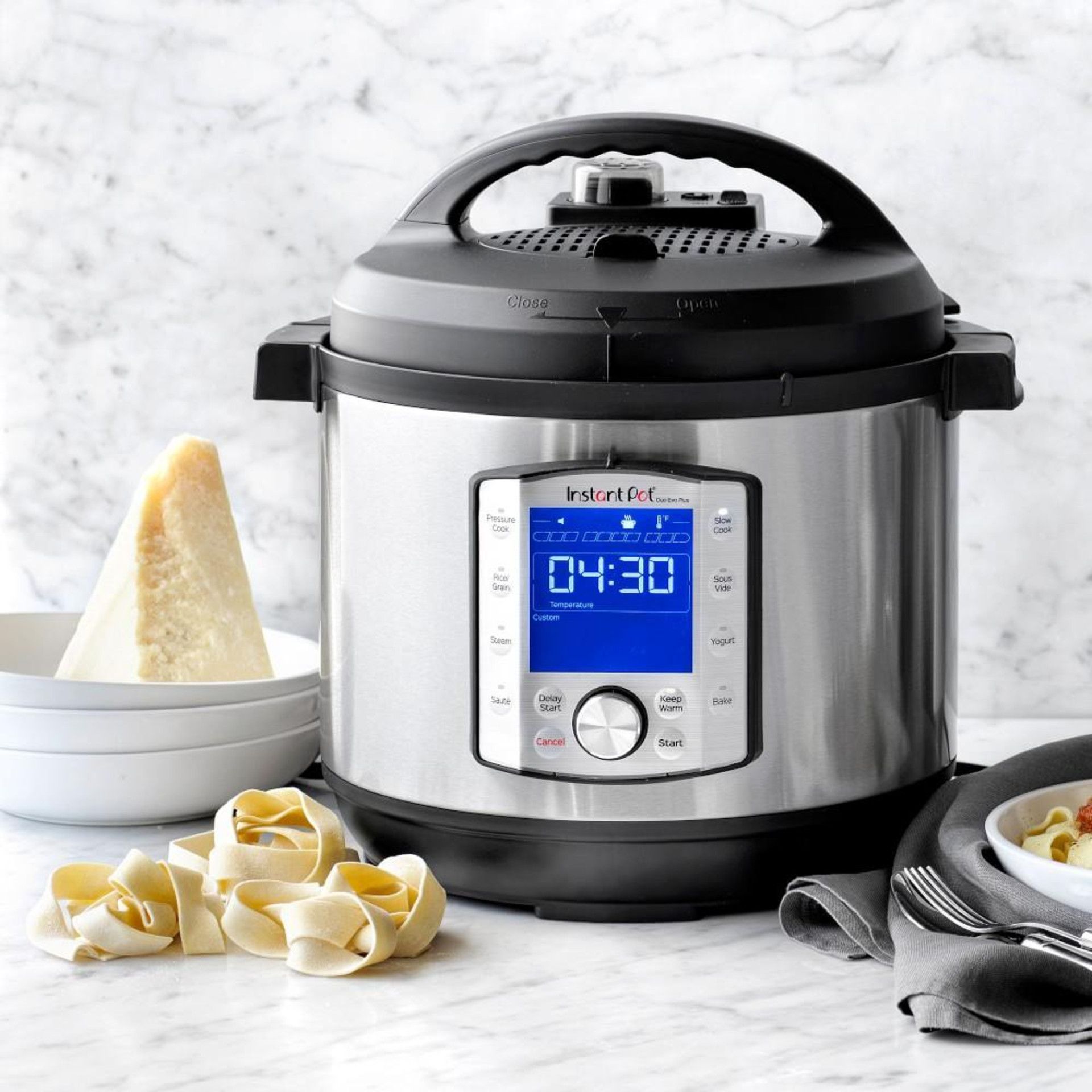Instant Pot Duo Evo Plus Pressure Cooker, 8-Qt On Sale for $ 129.95 at Williams Sonoma Canada Instant Pot Duo Evo Plus Pressure Cooker, 8-Qt On Sale for $ 129.95 at Williams Sonoma Canada