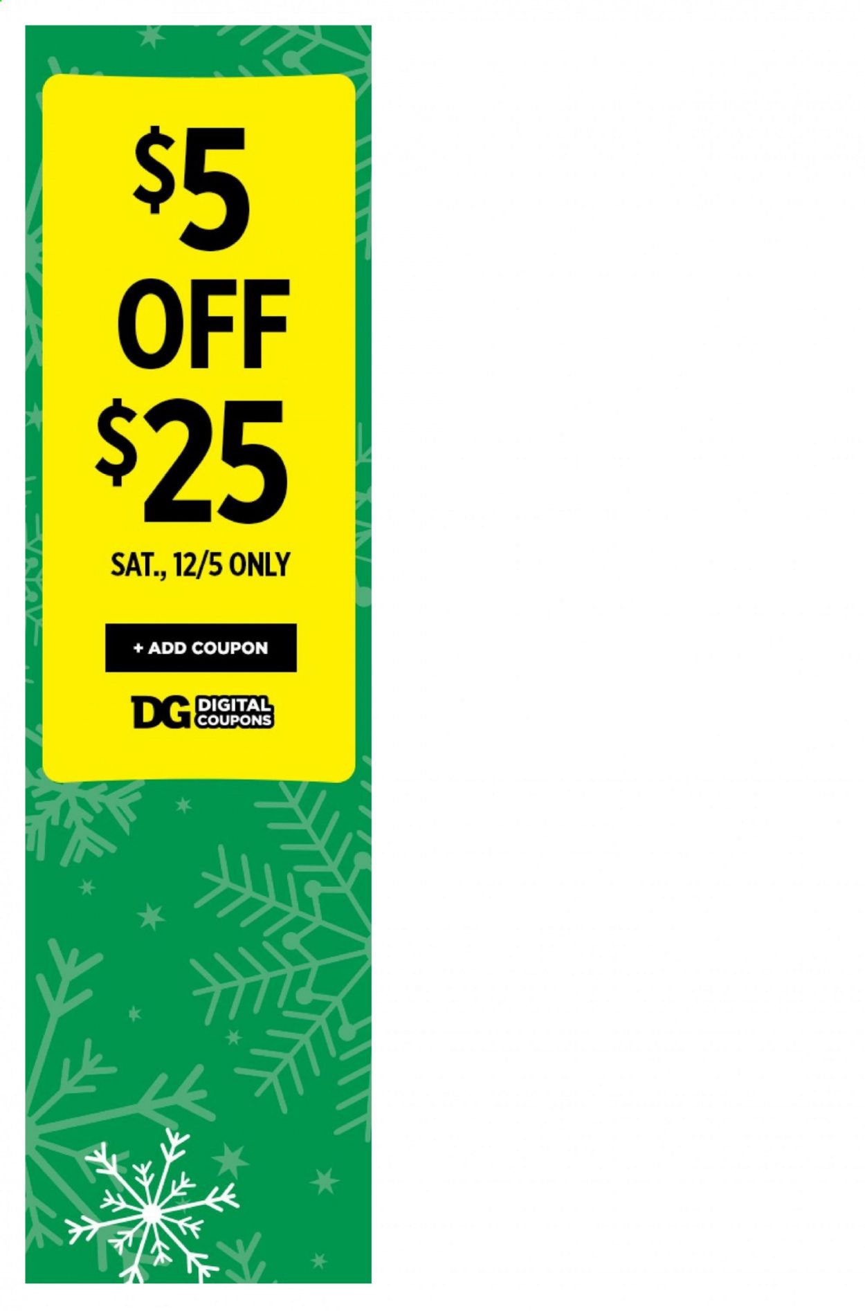 Dollar General (CA, NV) Weekly Ad Flyer November 29 to December 5
