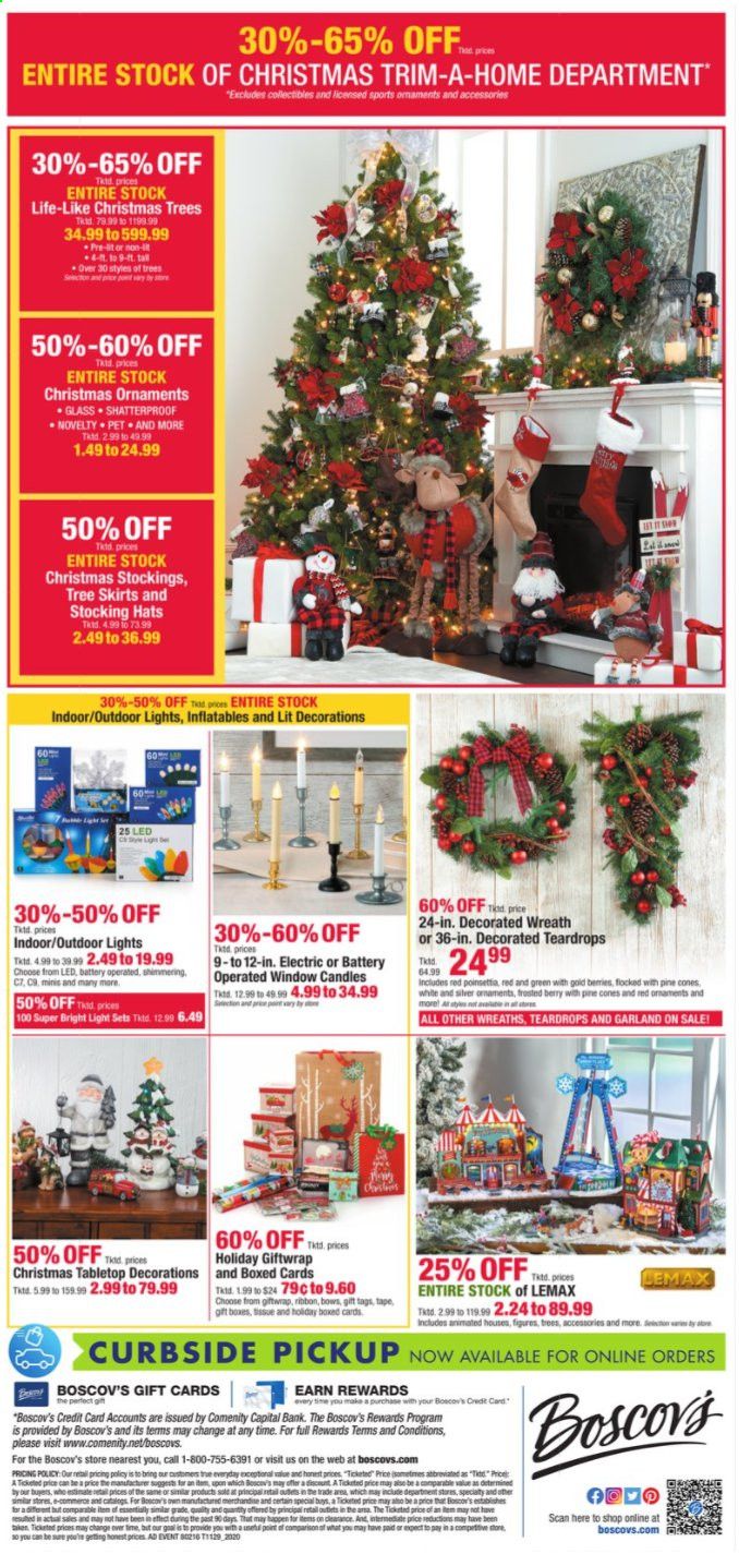 Boscov's Weekly Ad Flyer November 29 to December 2
