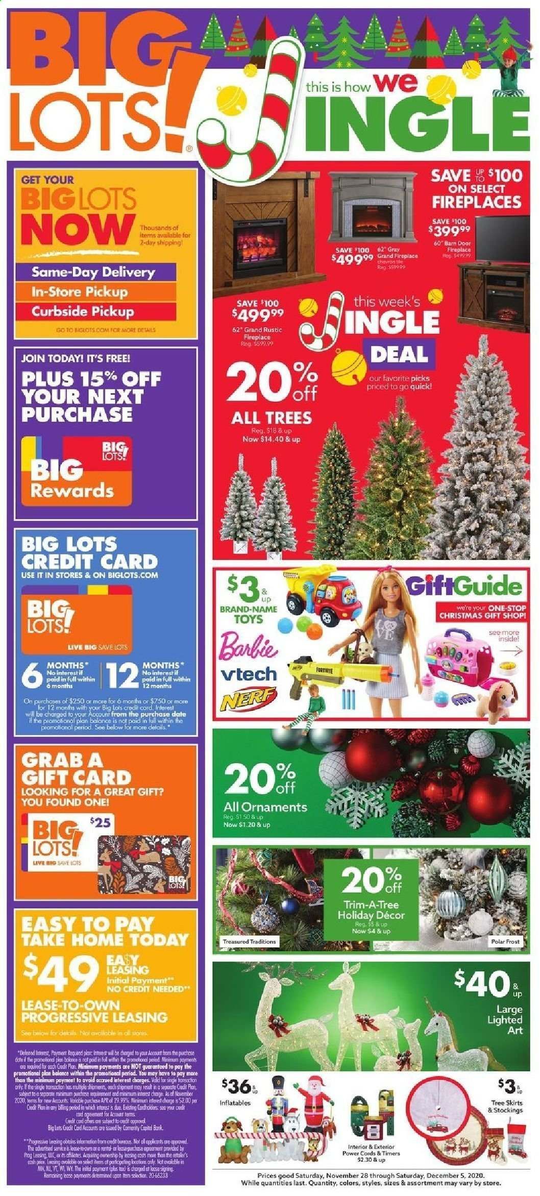 Big Lots Weekly Ad Flyer November 28 to December 5