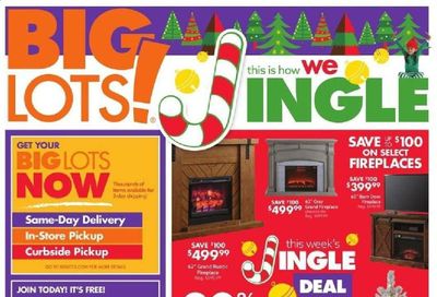 Big Lots Weekly Ad Flyer November 28 to December 5
