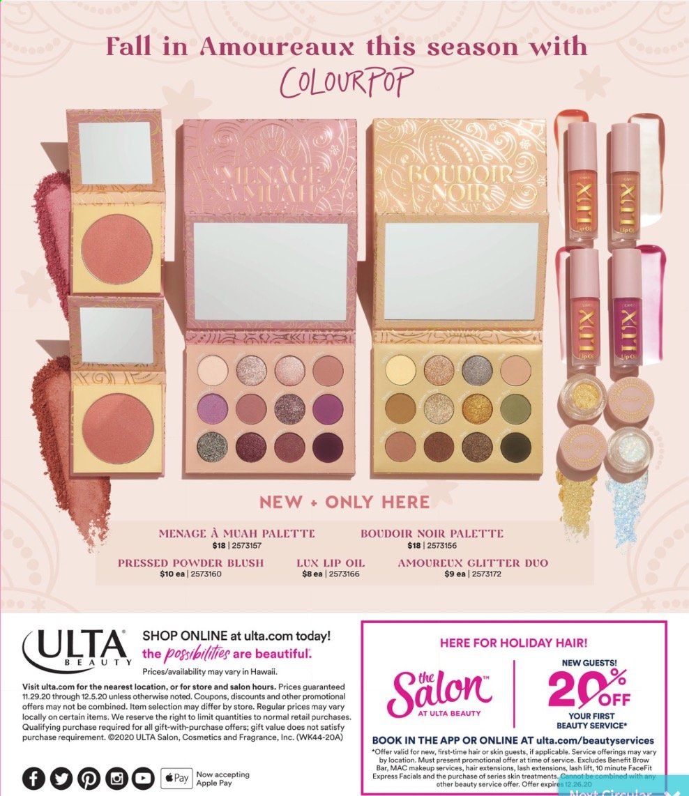 Ulta Beauty Weekly Ad Flyer November 29 to December 5