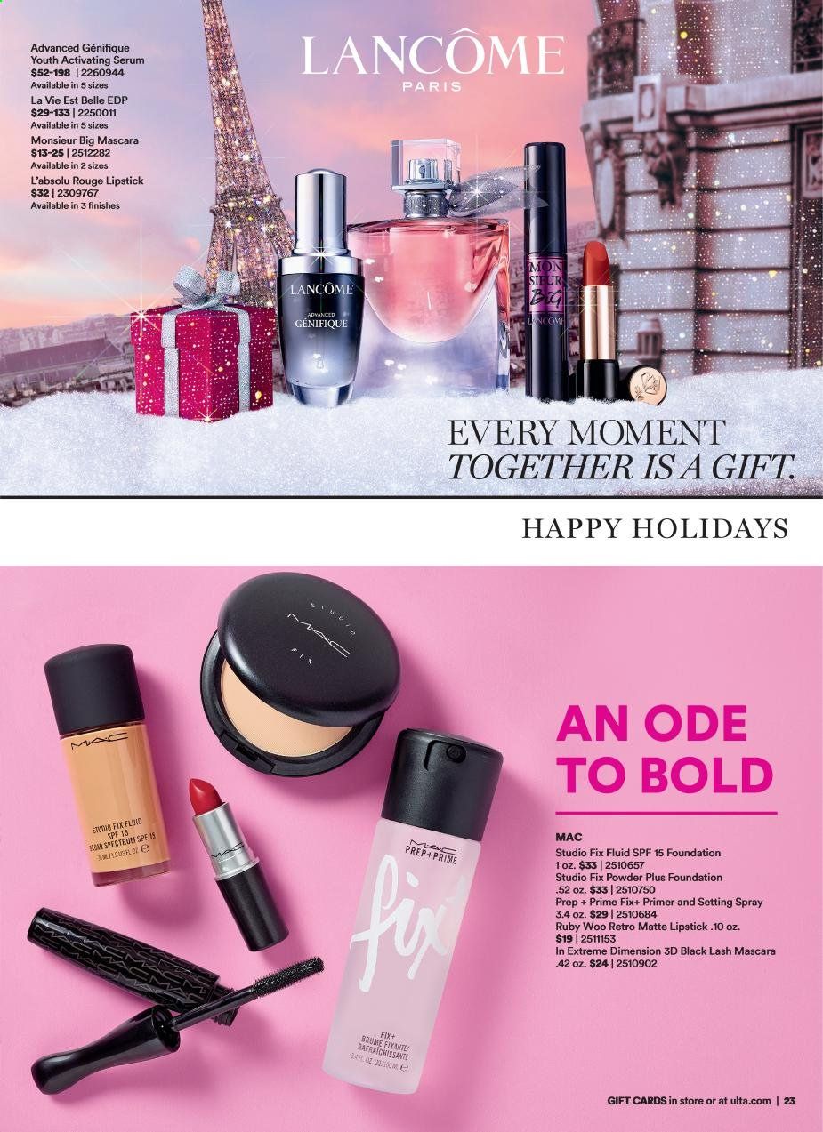 Ulta Beauty Weekly Ad Flyer November 29 to December 24