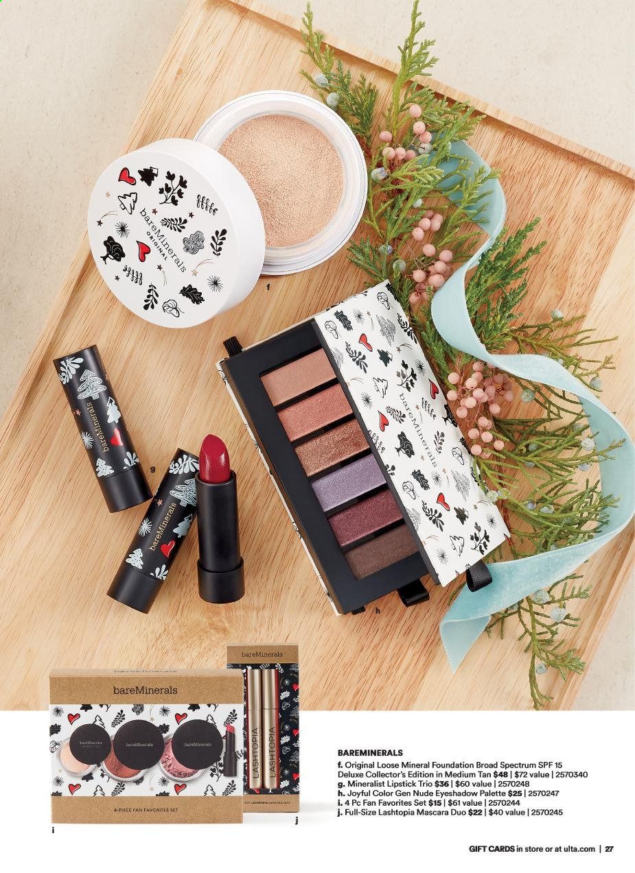 Ulta Beauty Weekly Ad Flyer November 29 to December 24