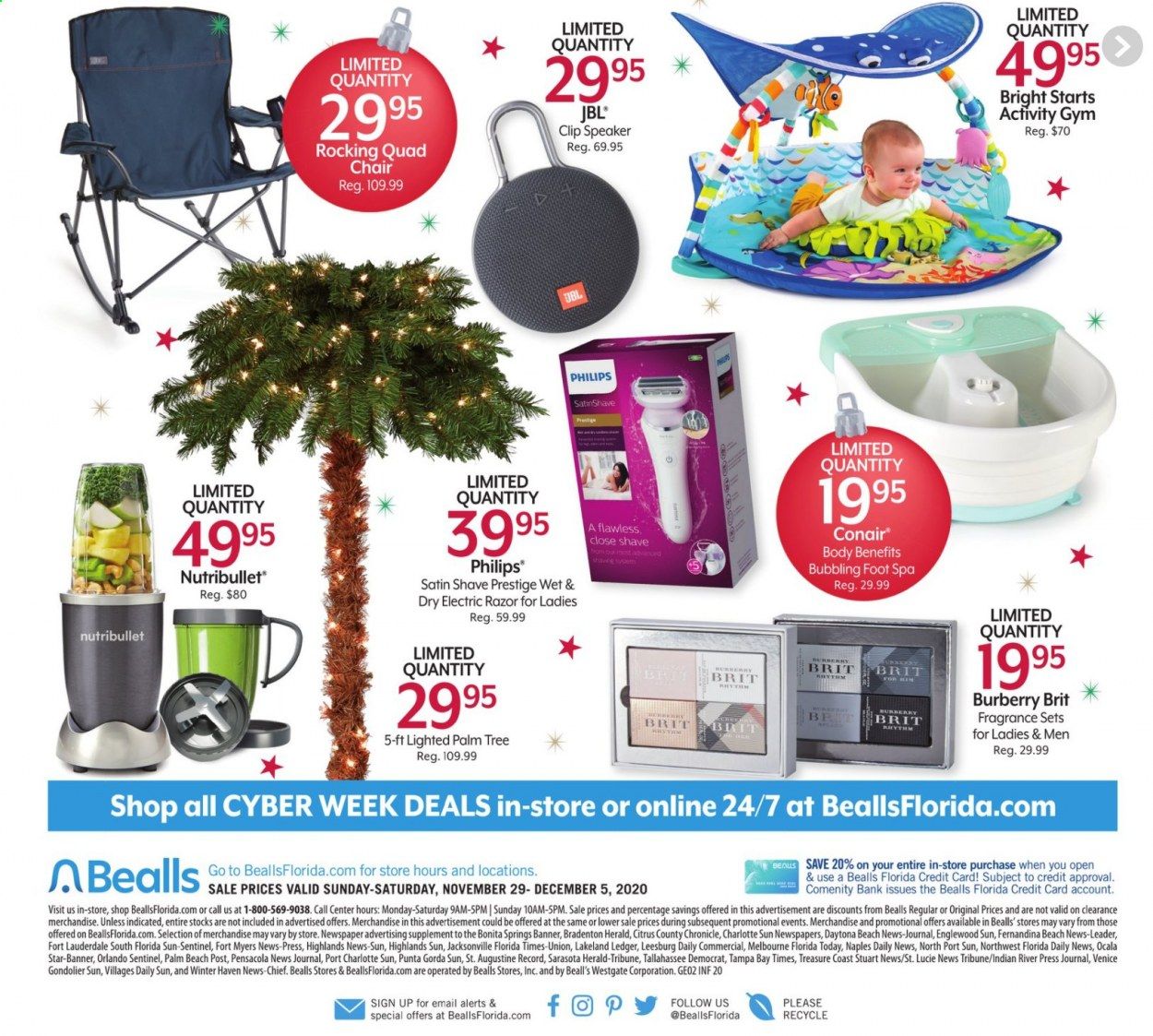 Bealls Florida Weekly Ad Flyer November 29 to December 5
