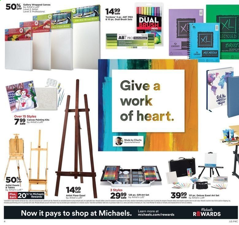 Michaels Weekly Ad Flyer November 29 to December 5