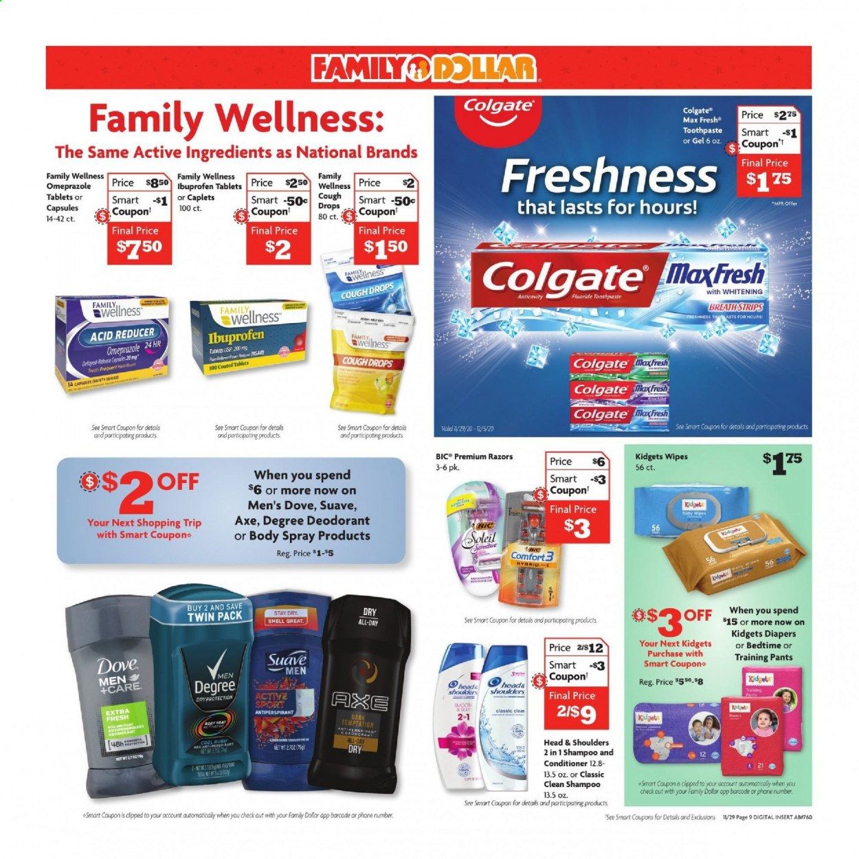Family Dollar Weekly Ad Flyer November 29 to December 5