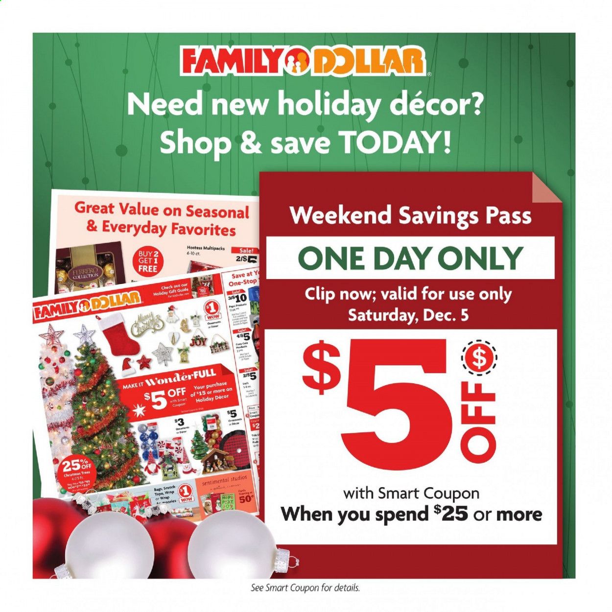 Family Dollar Weekly Ad Flyer November 29 to December 5