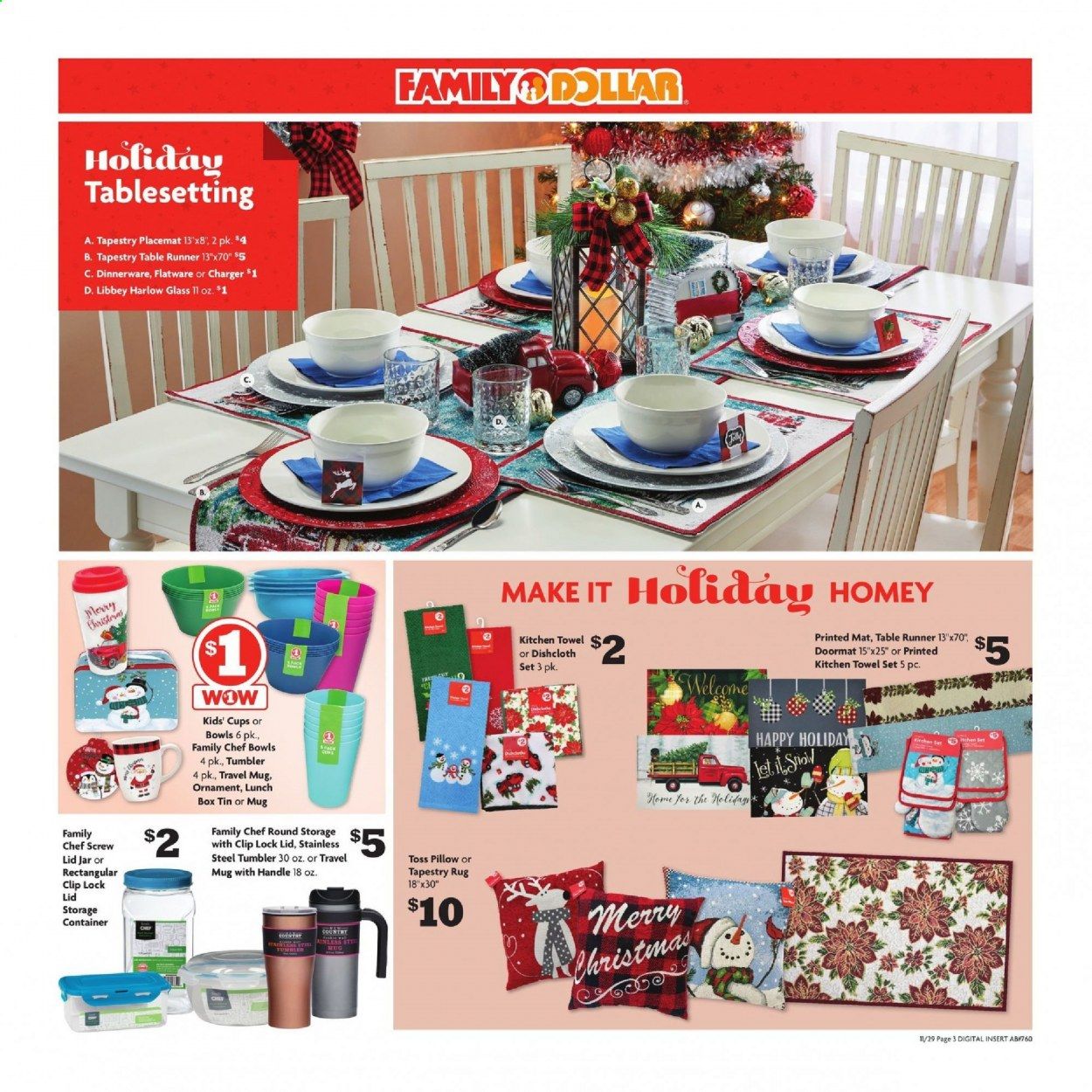 Family Dollar Weekly Ad Flyer November 29 to December 5