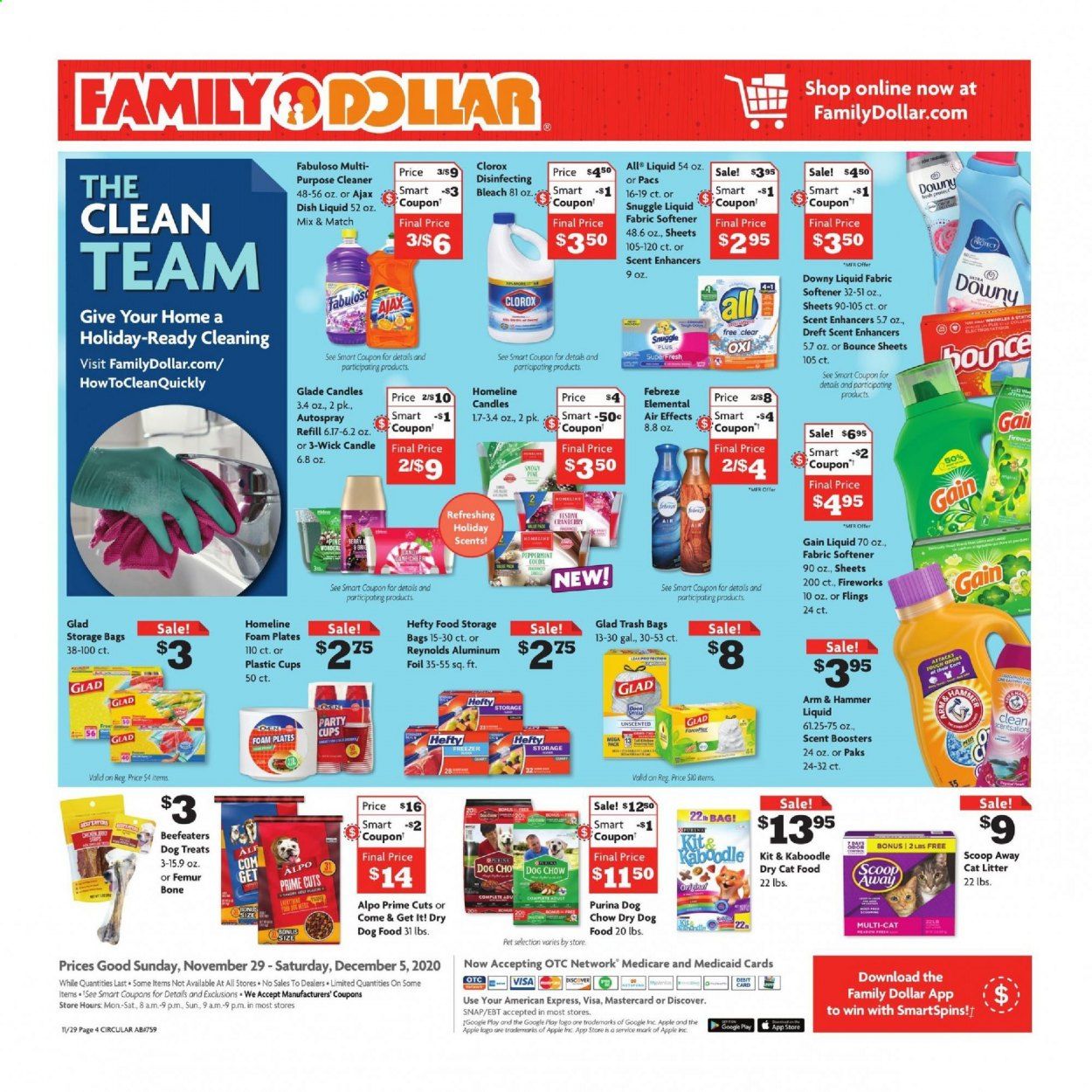 Family Dollar Weekly Ad Flyer November 29 to December 5