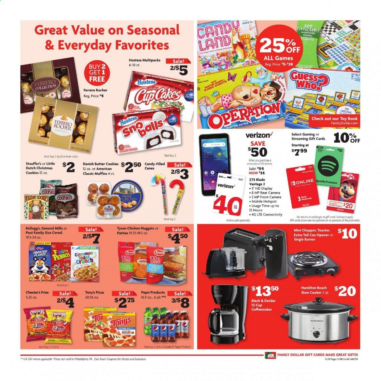 Family Dollar Weekly Ad Flyer November 29 to December 5