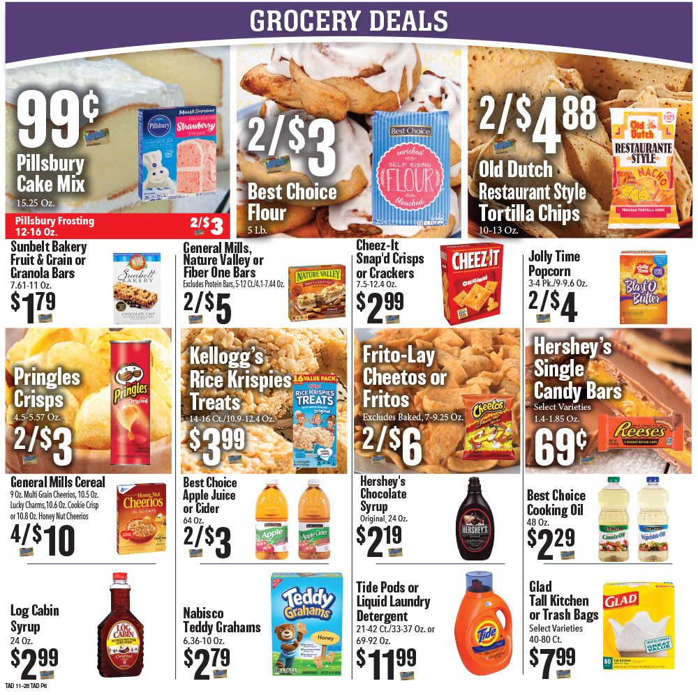 Tadych's Weekly Ad Flyer November 30 to December 6, 2020