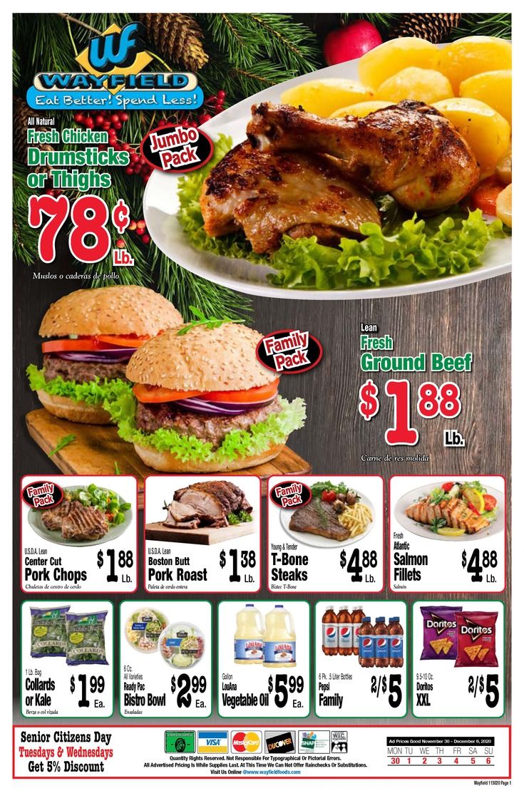 Wayfield Weekly Ad Flyer November 30 to December 6, 2020