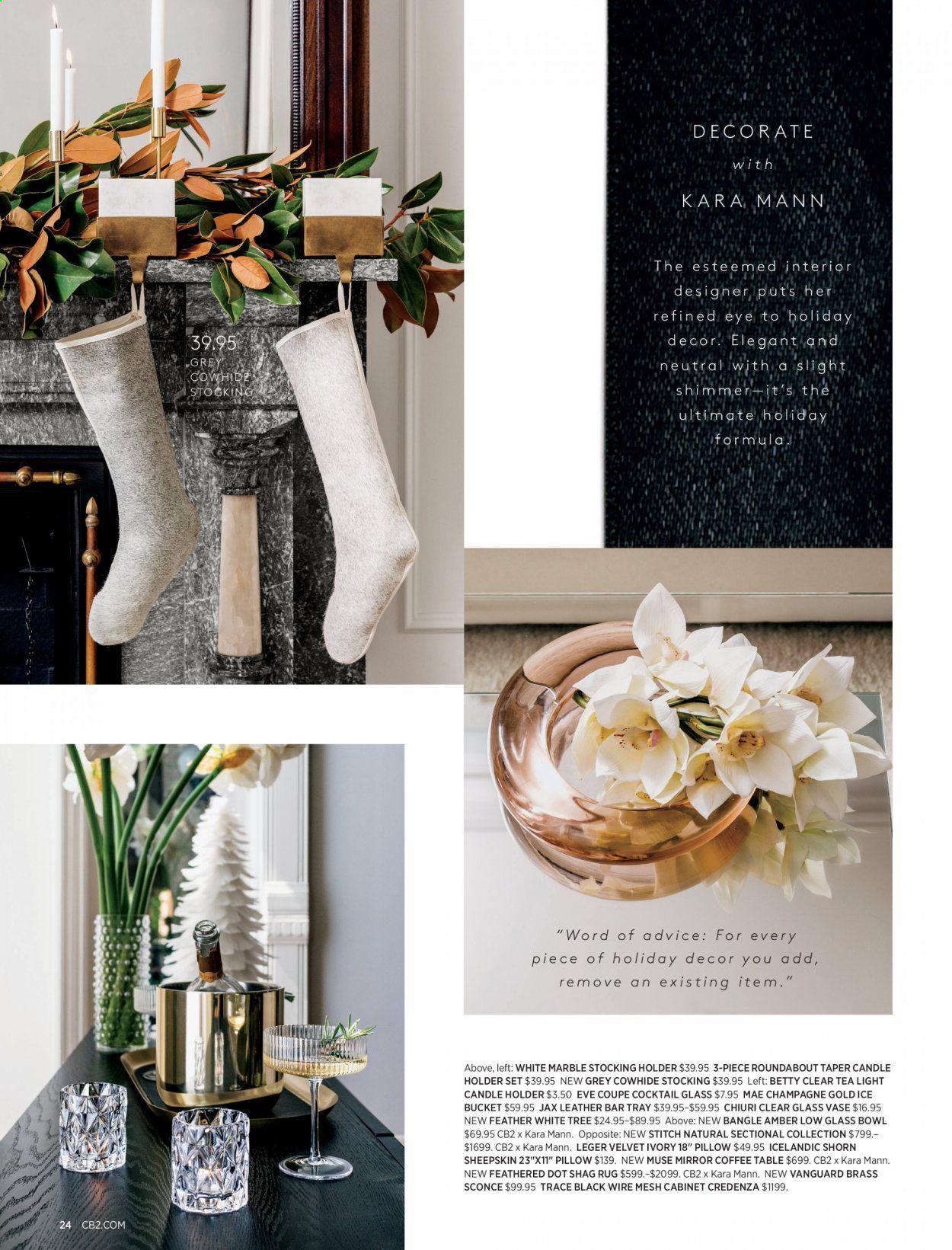 CB2 Weekly Ad Flyer December 1 to December 31