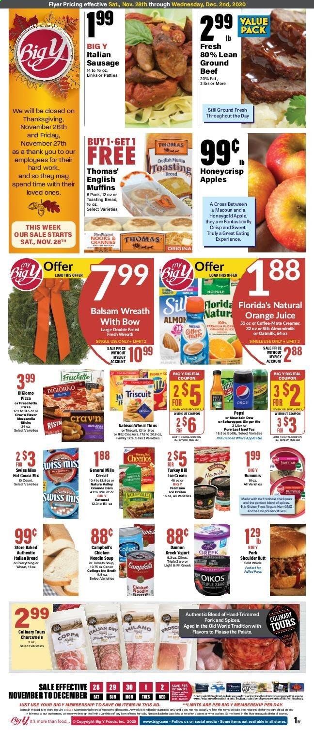 Big Y (CT) Weekly Ad Flyer November 28 to December 2
