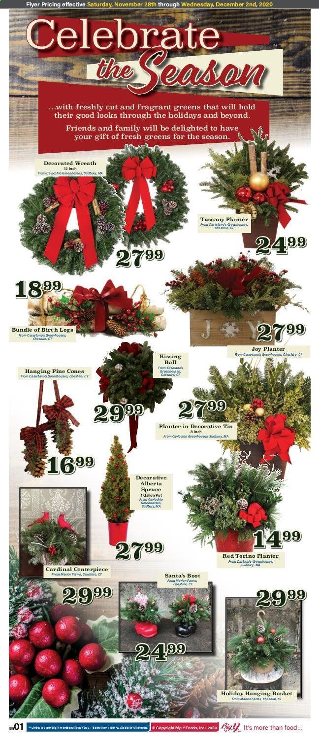 Big Y (CT) Weekly Ad Flyer November 28 to December 2