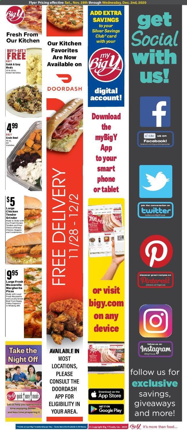 Big Y (MA) Weekly Ad Flyer November 28 to December 2