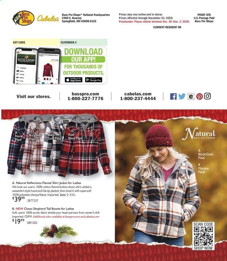 Bass Pro Shops Weekly Ad Flyer November 30 to December 24