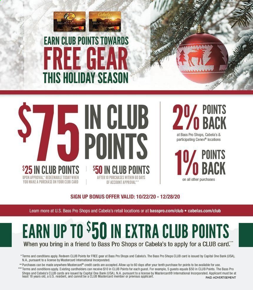 Bass Pro Shops Weekly Ad Flyer November 30 to December 24