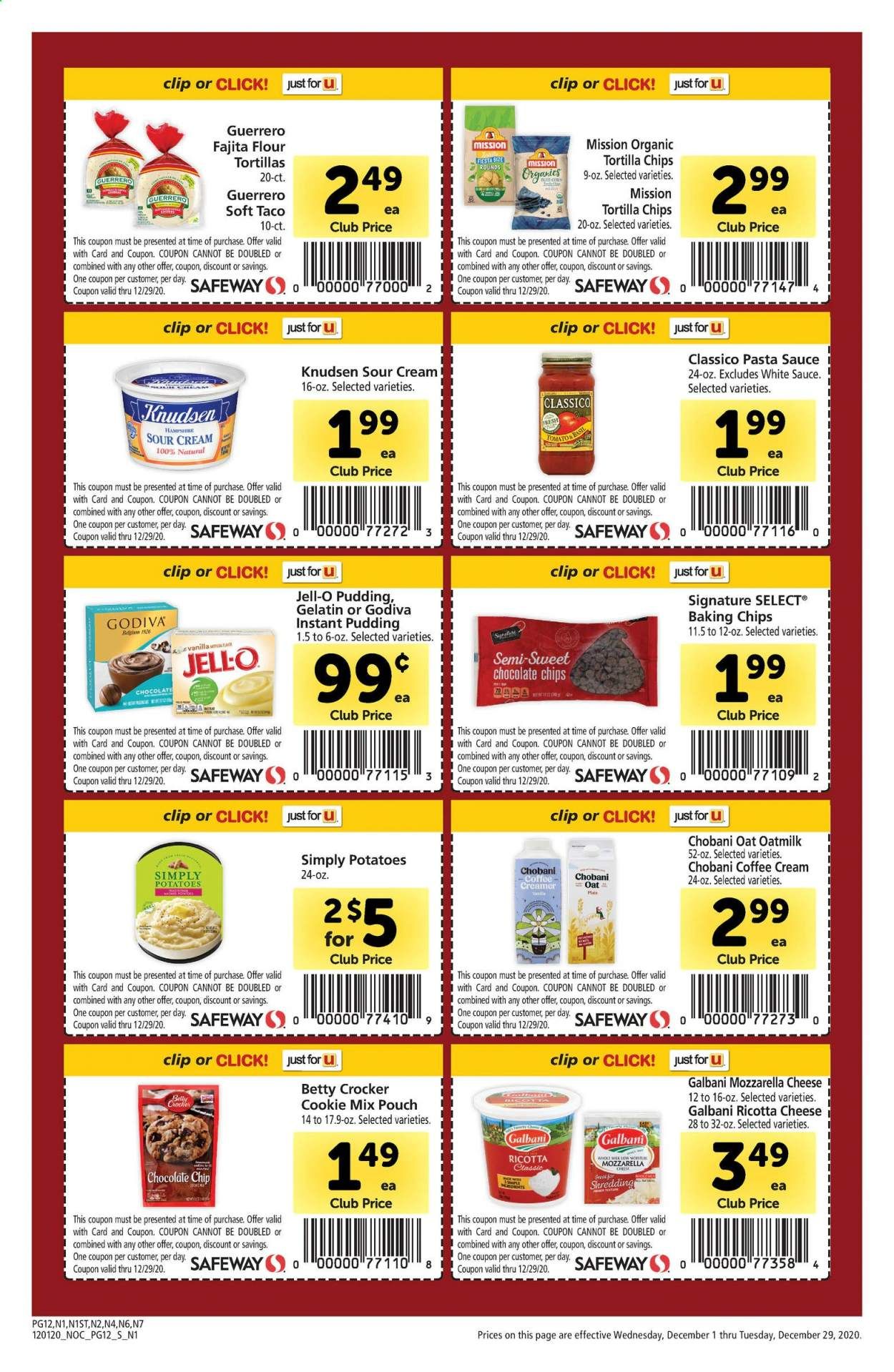 Safeway Weekly Ad Flyer December 1 to December 29