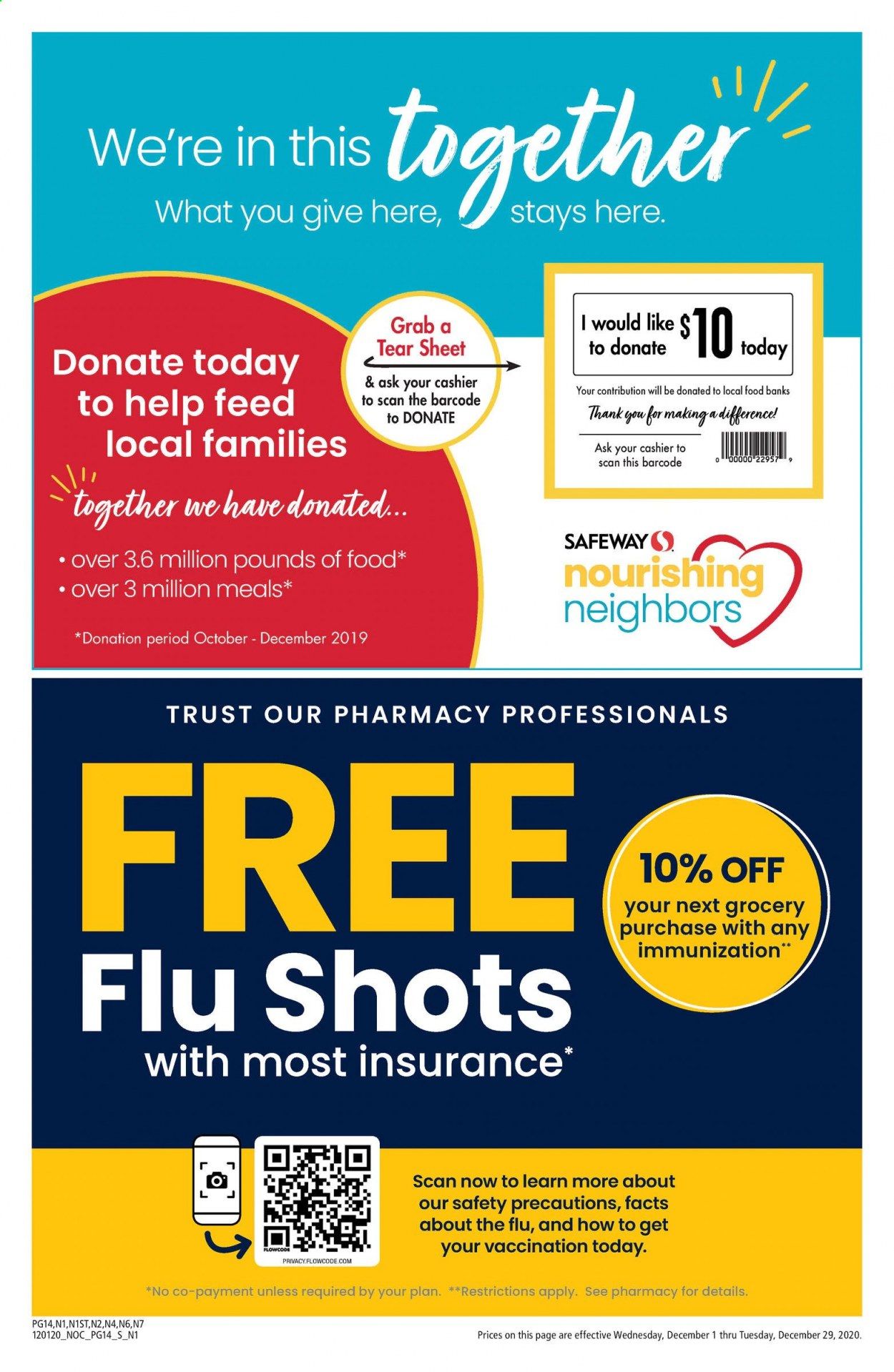Safeway Weekly Ad Flyer December 1 to December 29