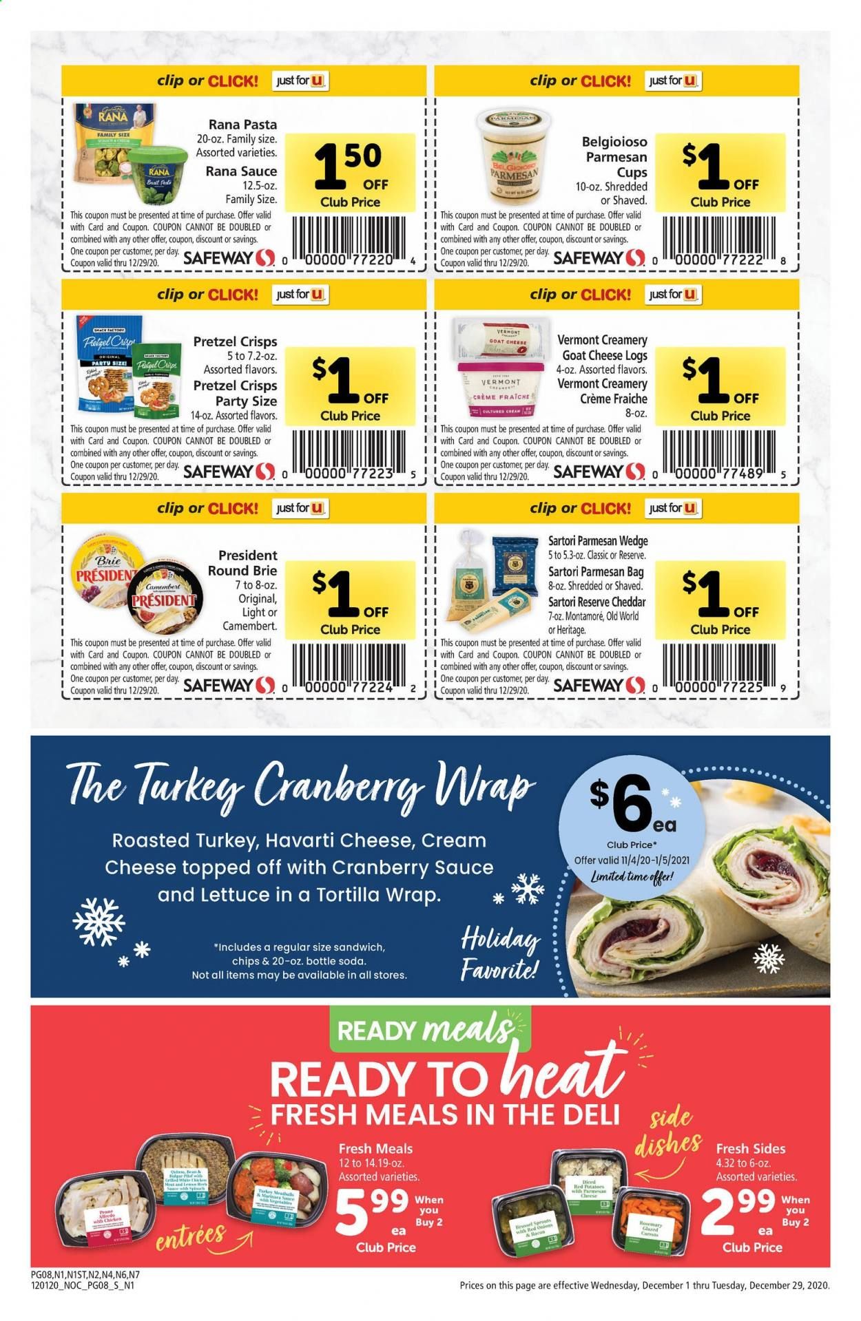 Safeway Weekly Ad Flyer December 1 to December 29
