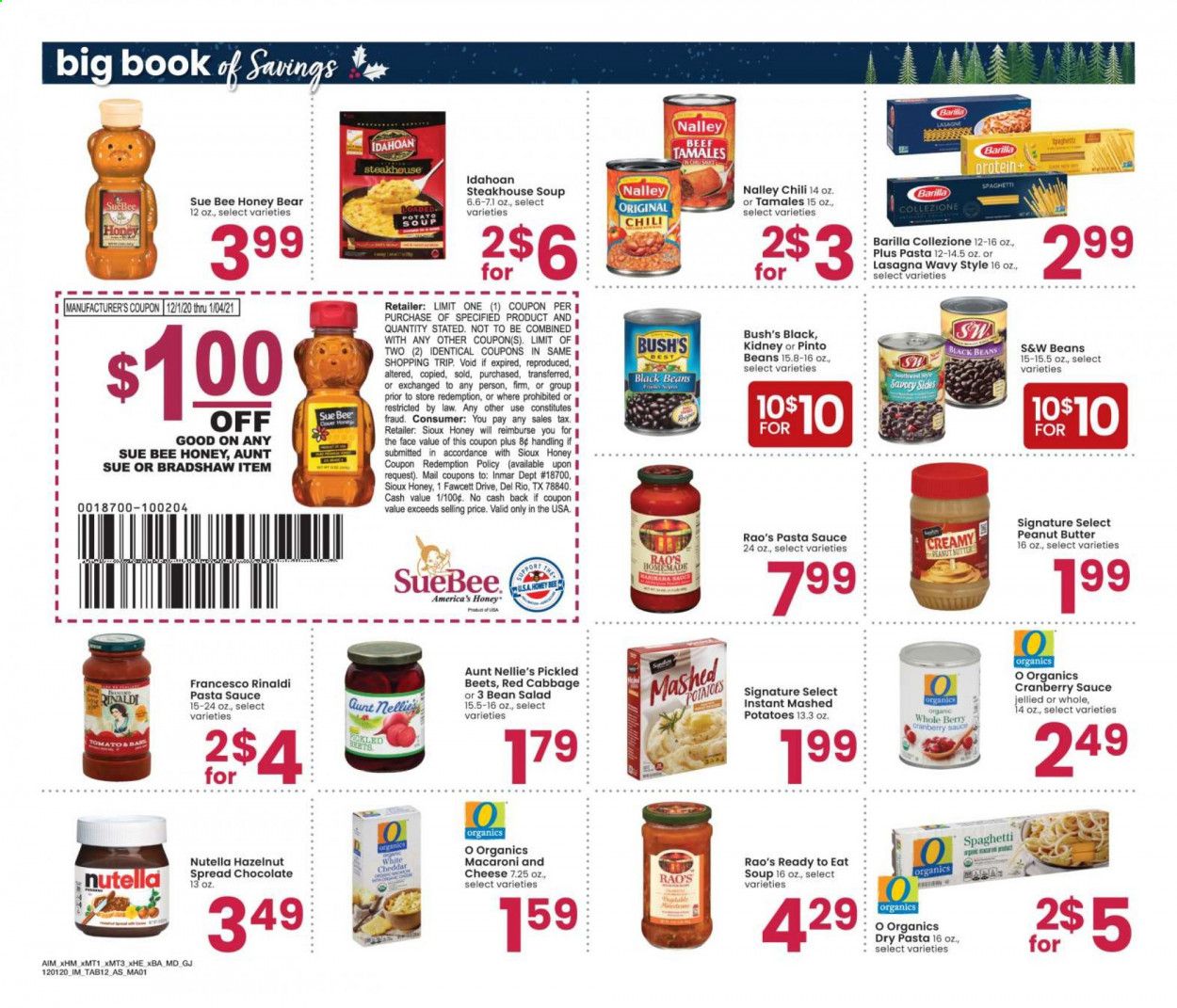 Albertsons Weekly Ad Flyer December 1 to January 4