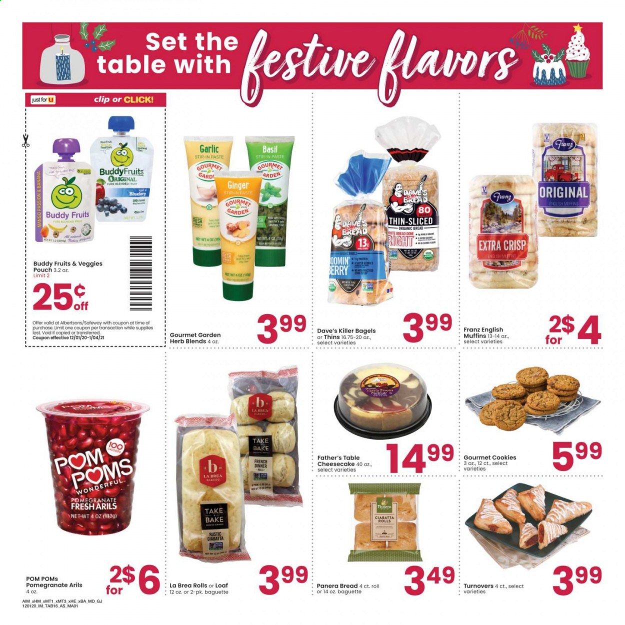 Albertsons Weekly Ad Flyer December 1 to January 4