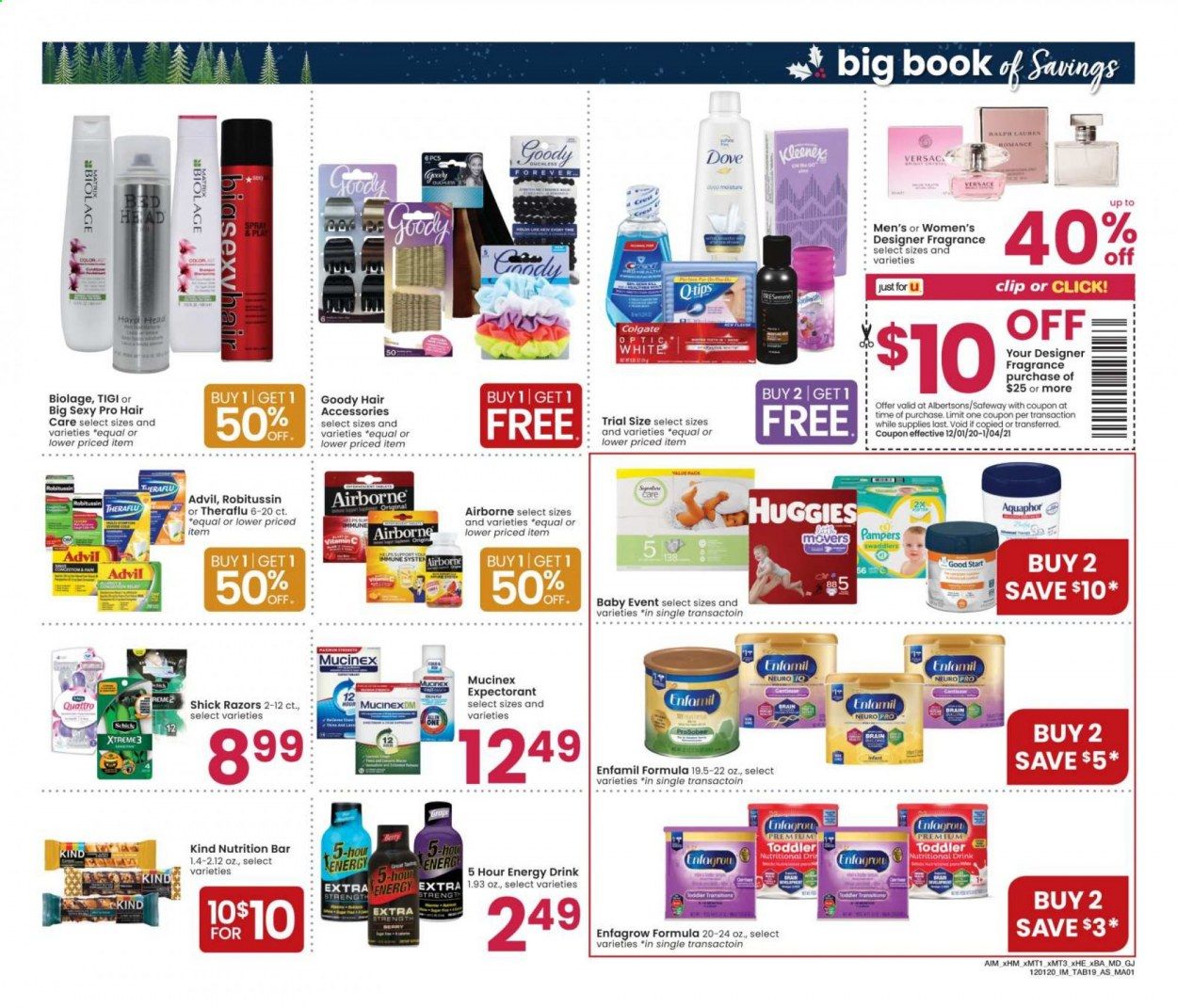 Albertsons Weekly Ad Flyer December 1 to January 4