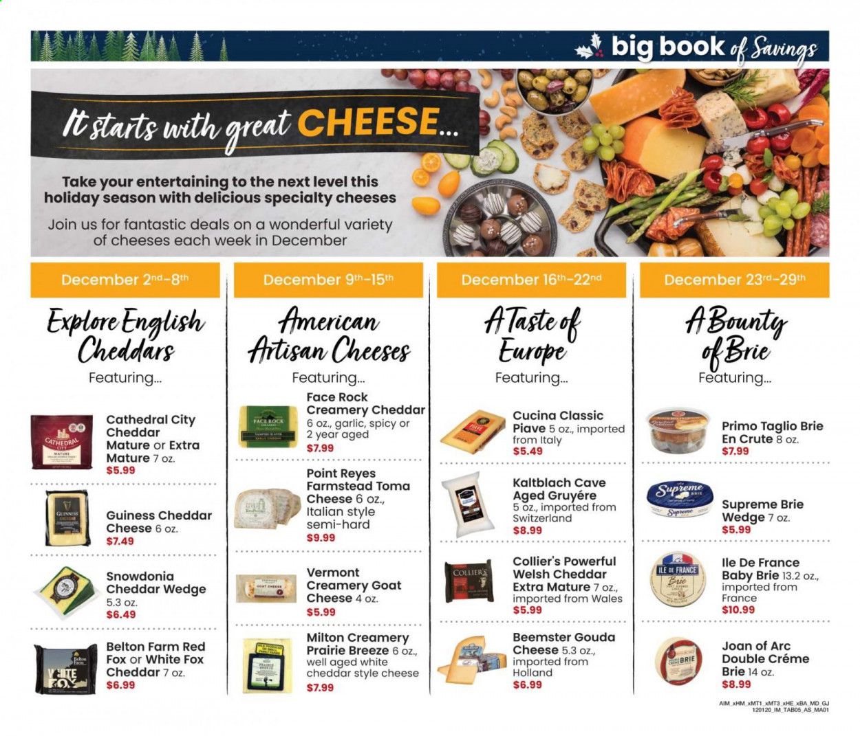 Albertsons Weekly Ad Flyer December 1 to January 4