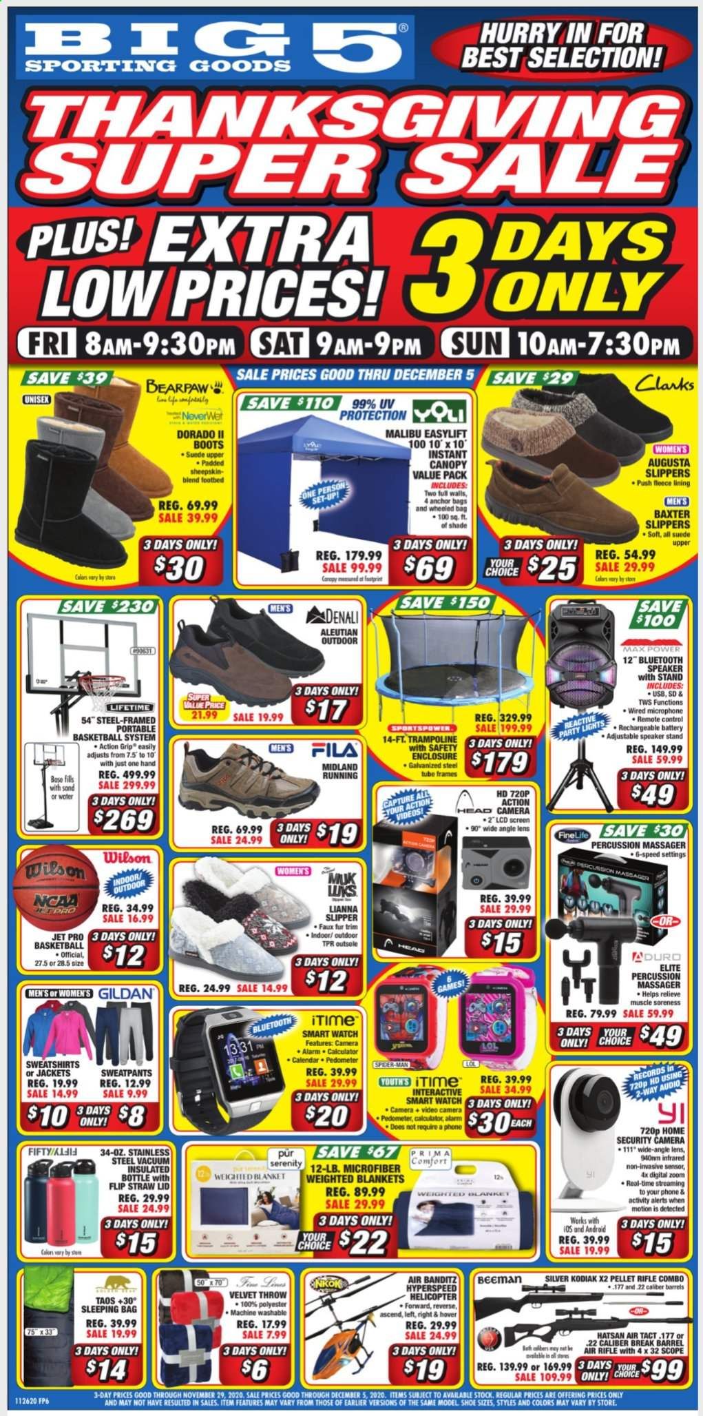 Big 5 Weekly Ad Flyer November 24 to December 5